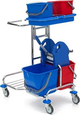 Produktbild von Wisch-Star Serie 204 Reinigungswagen Putzwagen Gerätewagen