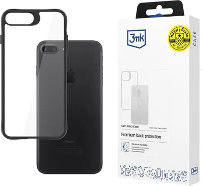Produktbild von 3mk Schutzhülle Armor Case+ Cover für Apple iPhone 7/8/SE 2020/2022 transparent  Backcover