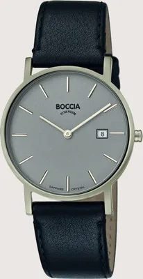 Produktbild von Boccia 3637-01 Herrenuhr Titanium 37mm 5ATM