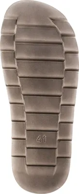 Produktbild von Fischer Herren Hausschuh Clog mit Klettverschluss und Lederdecksohle 656664, Größe:45 EU, Farbe:Schwarz