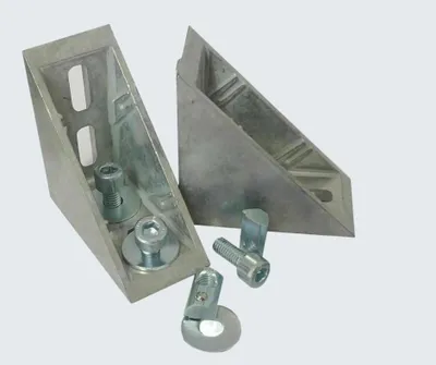 Produktbild von Befestigungswinkel 40x80 Nut 8 Aluprofil