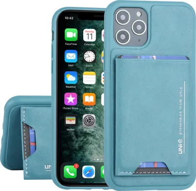 Produktbild von UNIQ Accessory Apple iPhone 11 Pro Green Back cover case - Card holder