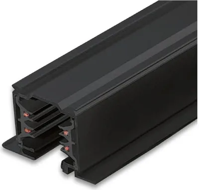 Produktbild von 3-Phasen Einbau Stromschiene 2m Schwarz