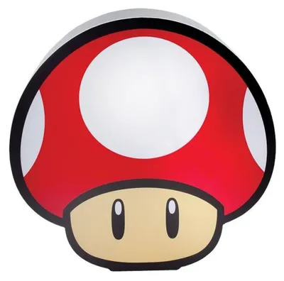 Produktbild von Super Mario Bros Pilz Nachtlicht, LED, Wohndekoration