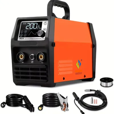 Immagine prodotto di Saldatrice multifunzione 3-in-1 – Apparecchio di saldatura da 200 ampere per saldatura MIG, TIG ed elettrodo