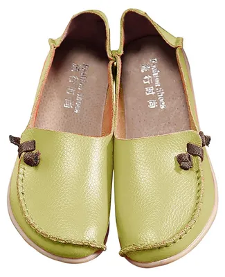 Produktbild von Bequeme, flache Schuhe mit weicher Sohle und Schleife