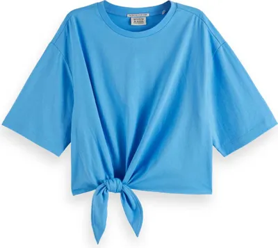 Produktbild von Scotch & Soda U9a00657t Kurzarm-t-shirt Blau M Frau Blau M