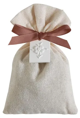 Duftbeutel Elixir Rose, 10 x 13 x 4 cm, mit Gipsdeko