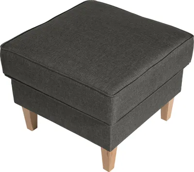 Produktbild von Max Winzer Hocker Lorris - Flachgewebe anthrazit - Maße: 53 x 53 x 45 cm