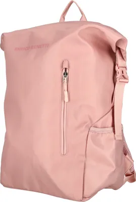 Produktbild von Großer Damen Herren Roll up Rucksack Plane Tasche Fahrradrucksack Kurier Rollup Bag  Rosa
