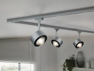 Produktbild von PAULMANN Aldan LED-Schienenstrahler URail W LED Chrom matt