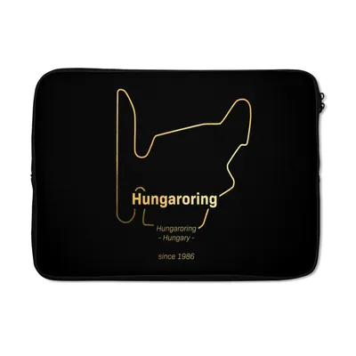Produktbild von MuchoWow® Laptop Hülle 13 Zoll Hungaroring - F1 - Rennstrecke Laptoptasche - Laptophülle - Sleeve - Rundumschutz