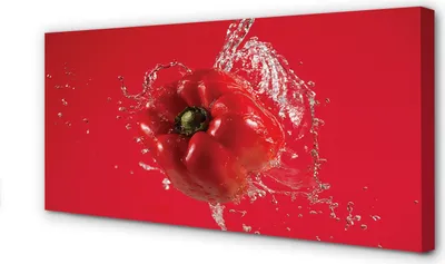 Immagine prodotto di Stampa su tela, dimensioni 140x70 cm, opera d'arte da parete, "Pfefferwasser"