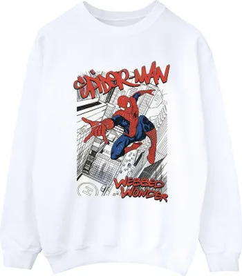 Produktbild von Marvel - Sweatshirt für Damen BI35516 (L) (Weiß)