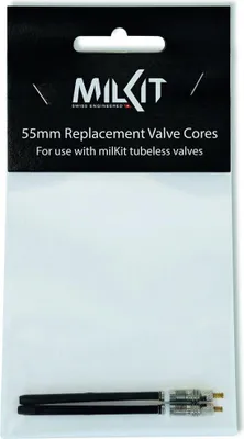 Obrázek produktu pro milKit CR5, Bezdušový ventilek, Bezdušová pneumatika, Horské kolo, Černá, 55 mm, Blistr