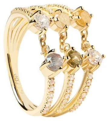 Produktbild von PD Paola Juno Goldring 925 Sterling Silber