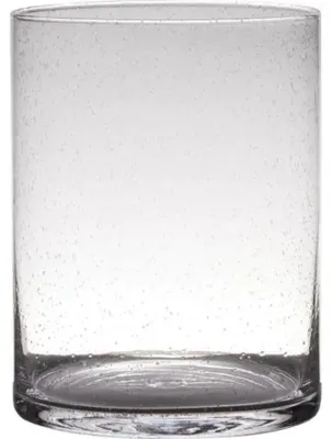 Produktbild von Hakbijl Glaszylindervase Soda Bubbles Glas ø19xh25cm
