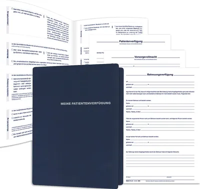 Obrázok produktu pre RNK Verlag 2896 Zakladač "Môj životný testament", DIN A4, 310 x 340 x 6 mm, tmavomodrý