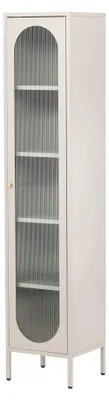 Productafbeelding van Cali vitrinekast 1 deur beige.