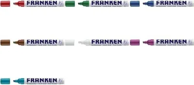 Produktbild von FRANKEN Kreidemarker, Strichstärke: 2-5 mm, weiß (70011026)