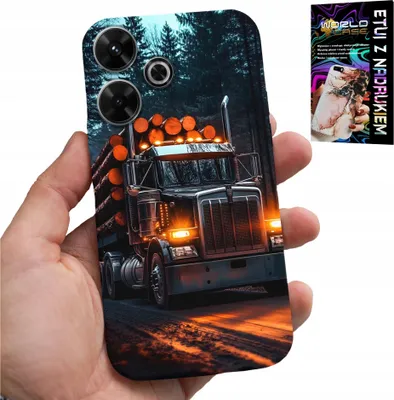 Obrázok produktu pre Puzdro pre Xiaomi Redmi 13 4G - Puzdro s motívom nákladného auta