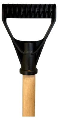 Produktbild von 2 Stück Holzstiel mit D-Griff für Schneeschieber