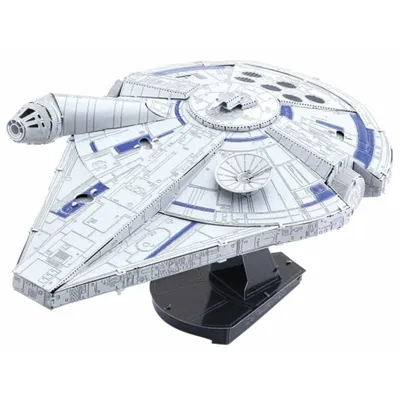 Immagine prodotto di Puzzle 3D METAL EARTH Star Wars: il Millennium Falcon di Lando (ICONX)
