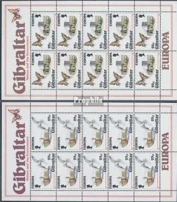 Produktbild von Briefmarken Gibraltar 1986 Mi 503Klb-504Klb Kleinbogen (kompl.Ausg.) postfrisch Naturschutz