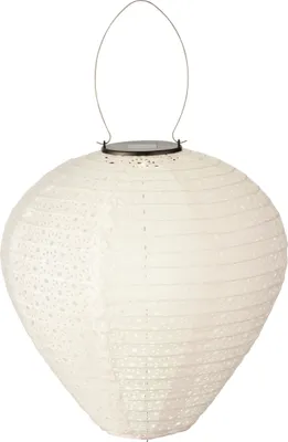 Produktbild von Lampion LED Solar faltbar warmweiß 28cm Höhe 30cm Durchmesser