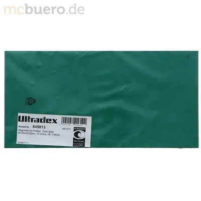 Produktbild von Magnetische Platten 125x250x2mm moos