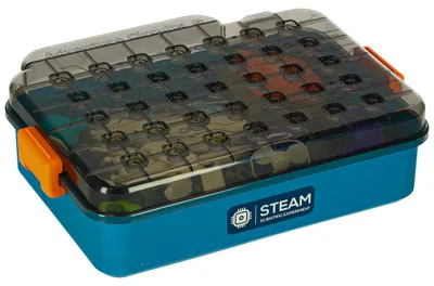 Obrázok produktu pre Malý elektrotechnický set pre deti, 45 prvkov + 12 kariet