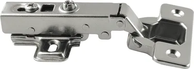 Produktbild von vasalat Topfband für Eckanschlag mit Dämpfung Softclose und Grundplatte Inhalt: 10 Stück Topfscharniere