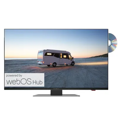 Obrázok produktu pre Reflexion LDDX24iBT_Black Smart TV s vnútornou DVD mechanikou pre karavan 12/24/230 V