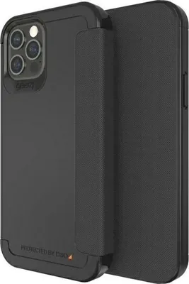 Image de Etui Gear4 D3O Wembley Flip Wallet Do    Iphone 12 / 12 Pro Czarny/Black
