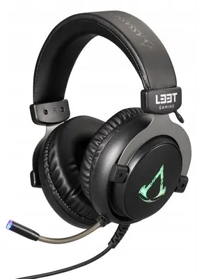 Produktbild von LEET Assassins Creed RGB Ohrumschließende Kopfhörer mit Mikrofon und