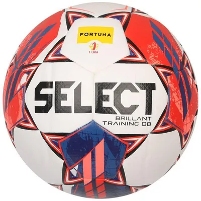 Produktbild von Select - "Derbystar Brillant V23" Trainingsfußball MR1770 (4) (Weiß/Rot/Blau)