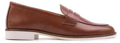 Produktbild von Omnio Slipper für Damen, Cognacfarben, aus Leder
