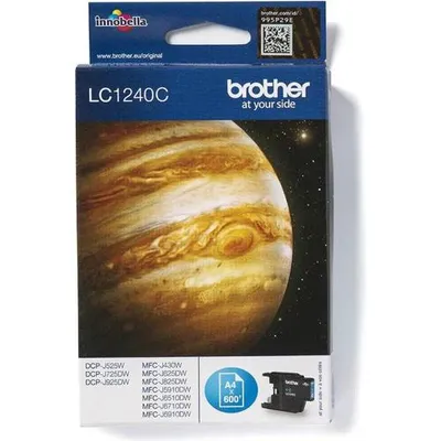 Obrázek produktu pro Brother LC1240CBP, Azurová, 1 kusů, 600 str., Balení po jednom