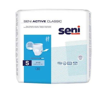 Produktbild von 3x Seni Active Classic Inkontinenzpants, Größe S-XL - 30 Stück - S - 5900516174101 | Packung (30 Stück)