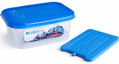 Zdjęcie produktu dla Pojemnik na żywność Blue box 1, 75l z wkładem chłodzącym ultraslim