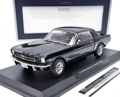 Produktbild von Ford Mustang Hardtop Coupe (1965) schwarz NOREV 1:18
