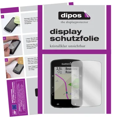 Produktbild von 3x Schutzfolie für Garmin Edge 520 Plus klar Displayschutzfolie Display Schutz