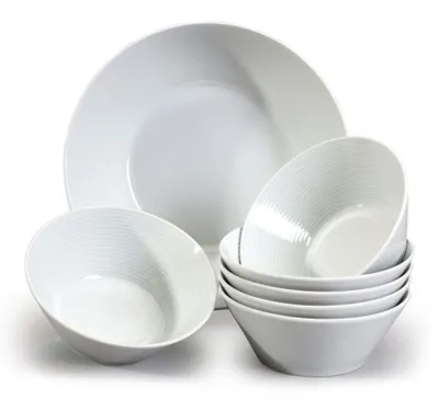 Obrázek produktu pro Thun 1794 Lea, kompotová souprava, bílá, porcelán, 7 d., Thun