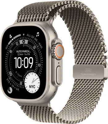 Image de Apple Watch Ultra 3 , OLED, écran tactile, 64 Go, Wi-Fi, GPS, 61,6 g