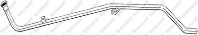 Produktbild von BOSAL Abgasrohr Auspuffrohr für VW Polo Coupe (86C, 80) Vorne 980-881
