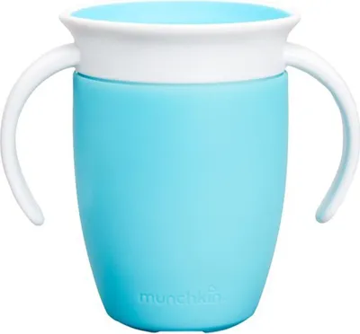 Obrázek produktu pro Munchkin MUNCHKIN mokymosi puodelis MIRACLE 360, mėlynas, 6 mėn+, 207 ml, 90101