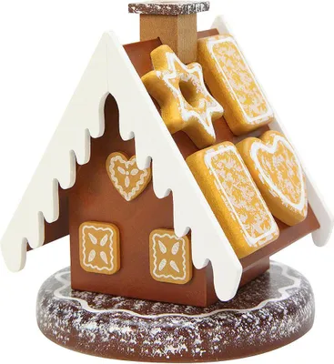 Produktbild von Lebkuchenhaus (13cm) Räuchermann von Christian Ulbricht