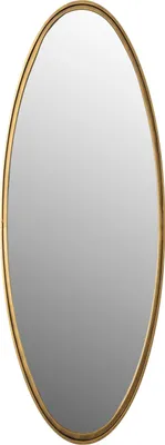 Produktbild von Housecraft Living Matz Spiegel/ Wandspiegel Oval 60x160 cm Metall Gold