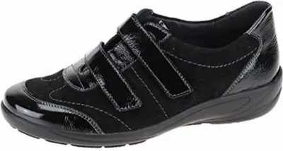 Immagine prodotto di Semler Birgit, scarpa da donna con velcro in nero, misura 7,5