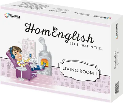 Produktbild von Regipio Gra Planszowa HomEnglish do Nauki Angielskiego